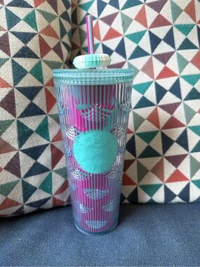 Starbucks 2025 24oz Summer Siren Scale Tumbler